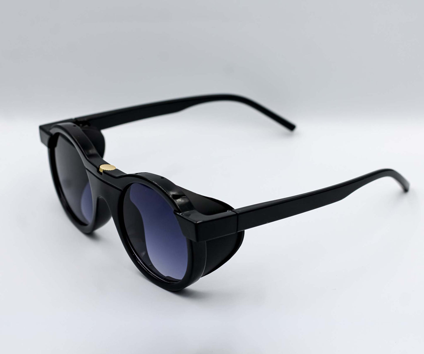 Black Blinders (Round Frames)