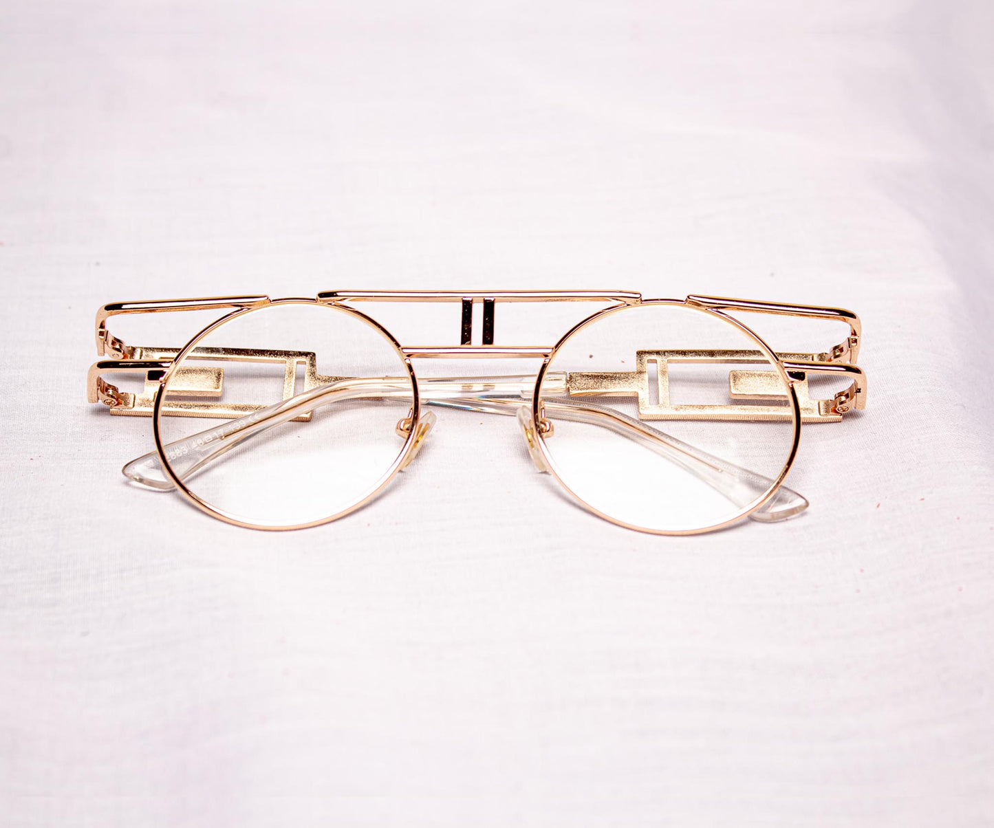 Designer Clear Gold Frames