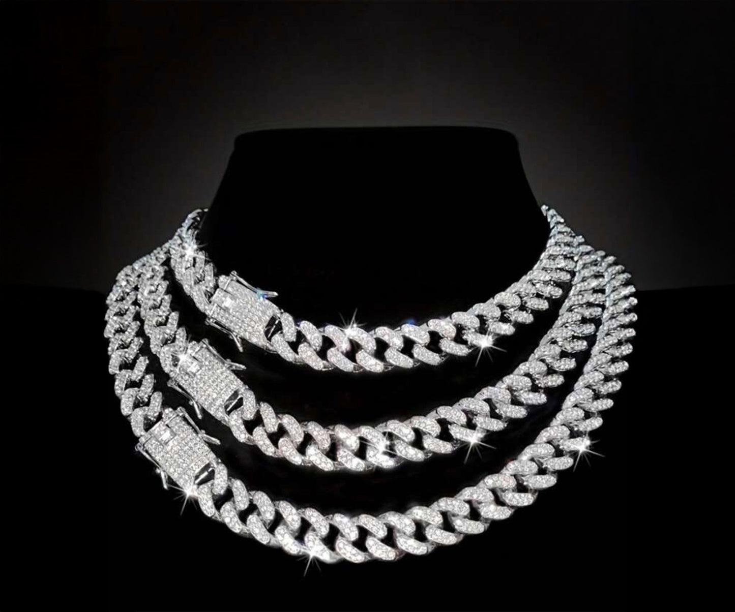 Unisex Diamond Hip Hop Chains