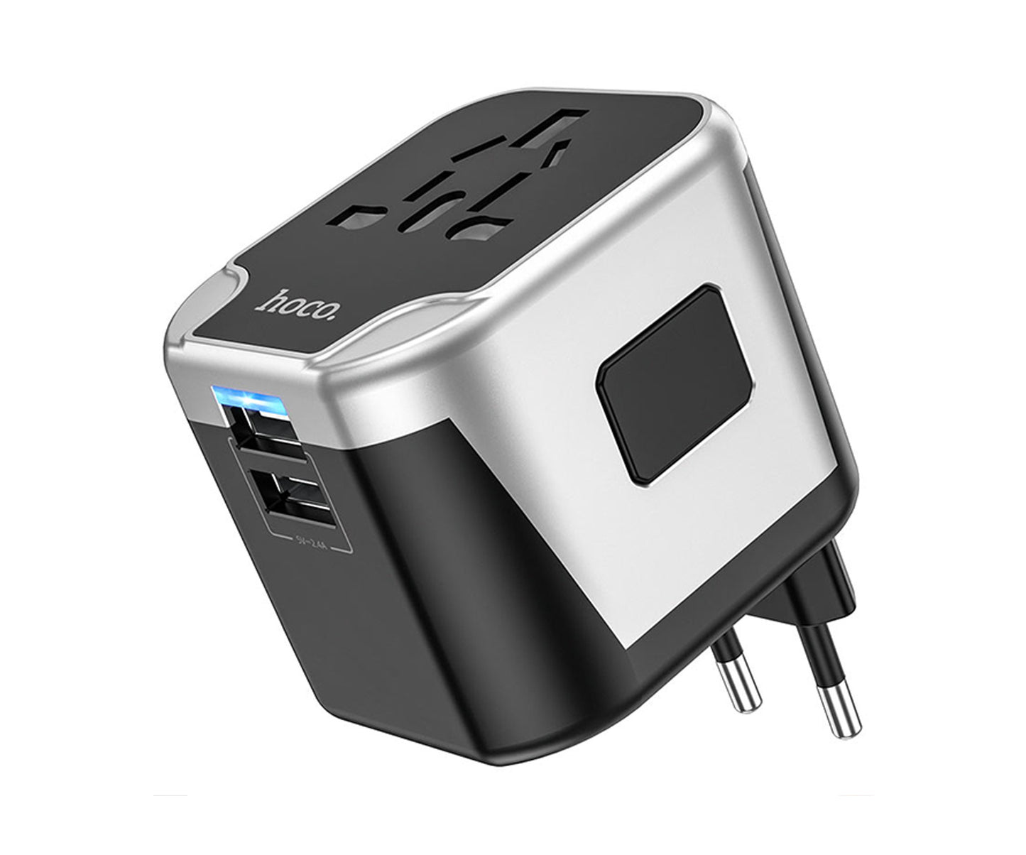 HOCO 12W Travel Companion Universal Conversion AC5 Charger (UK/EU/US/AUS)