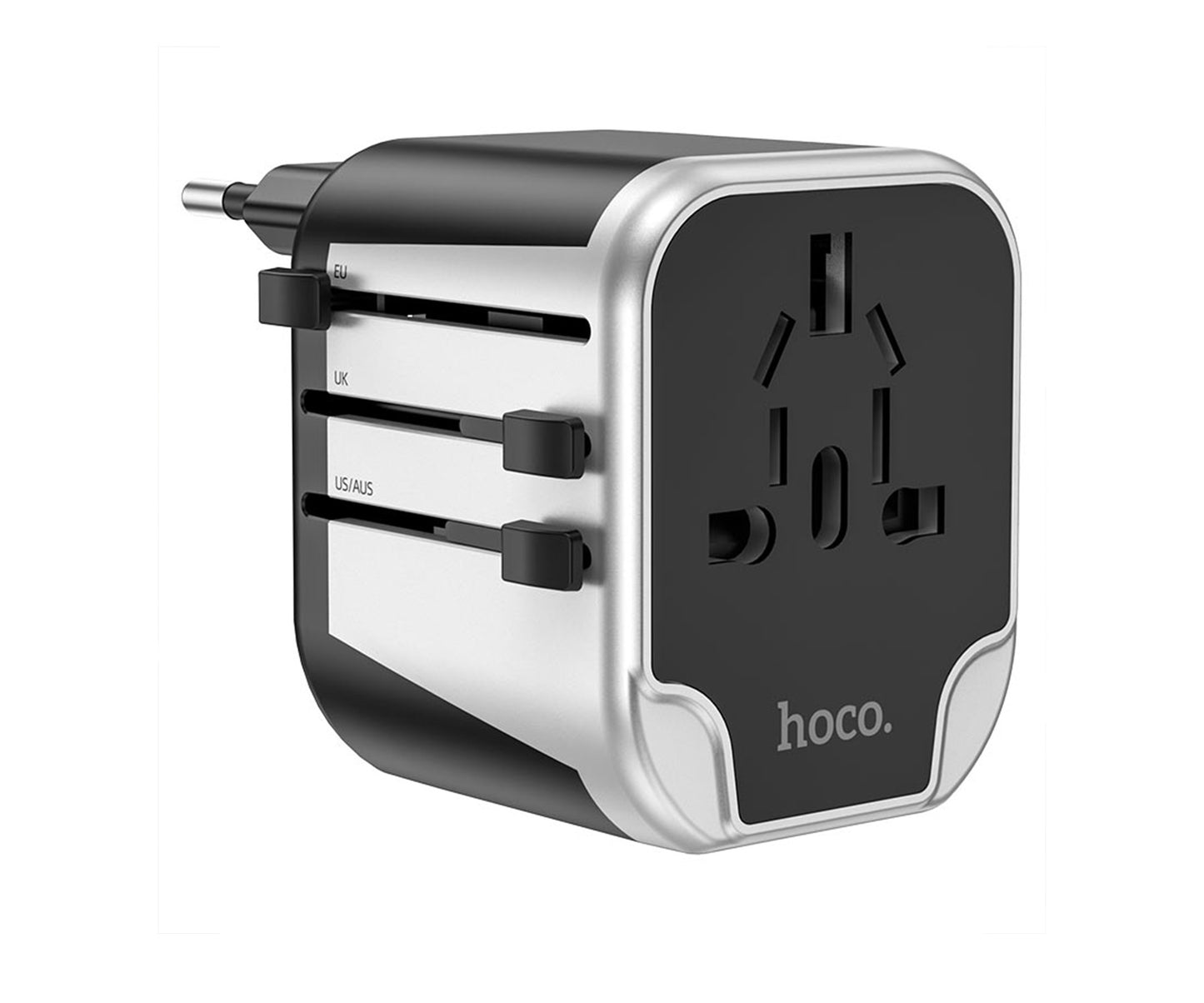 HOCO 12W Travel Companion Universal Conversion AC5 Charger (UK/EU/US/AUS)