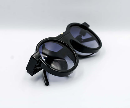 Black Blinders (Round Frames)