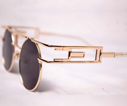 Designer Black & Gold Frames