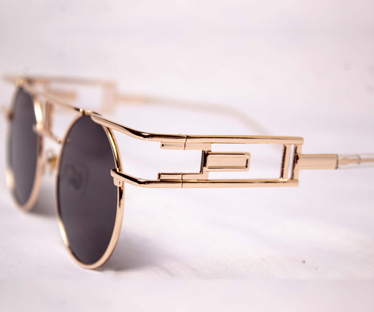 Designer Black & Gold Frames