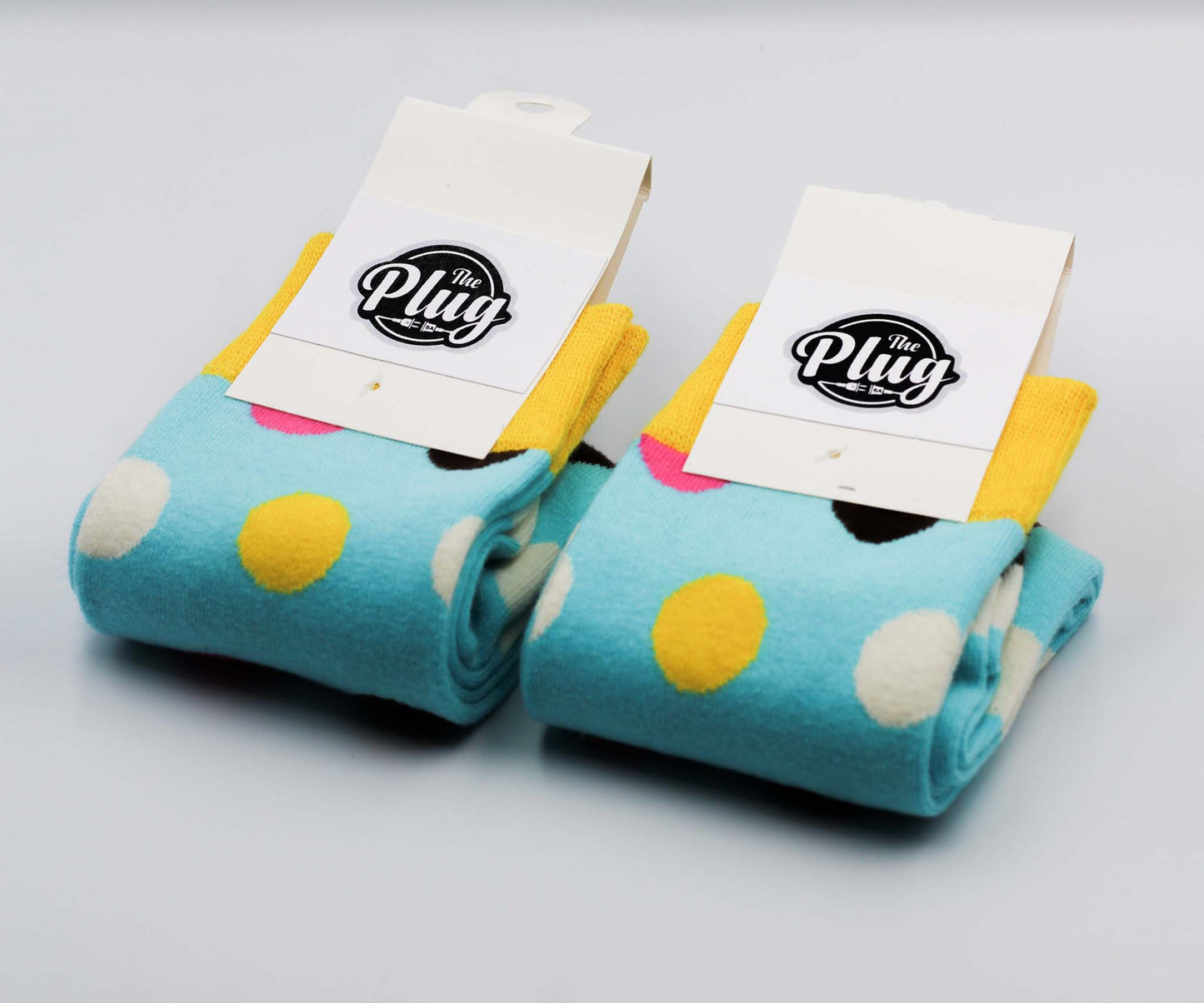 Unisex Happy Socks (Dotted Light Blue)