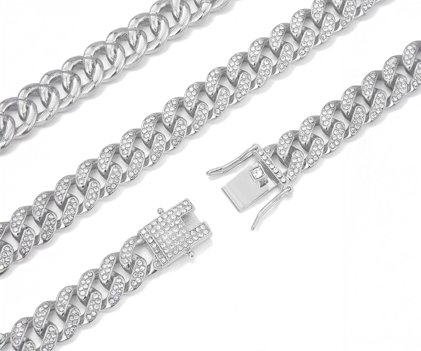 Unisex Diamond Hip Hop Chains