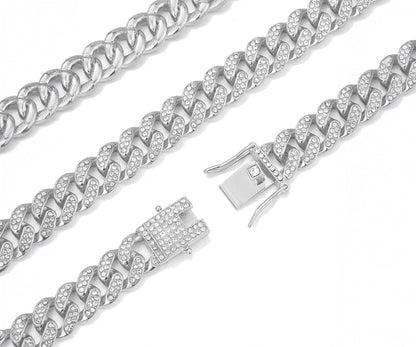 Unisex Diamond Hip Hop Chains